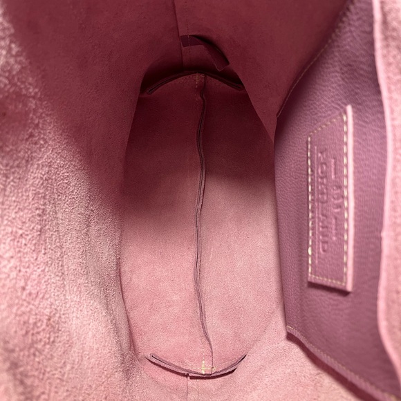 Calla lily Leather Tote Bag - Picture 5 of 11